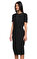 Victoria Beckham Diz Altı Siyah Elbise #3