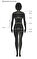 Victoria Beckham Diz Altı Siyah Elbise #5
