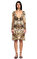 Just Cavalli Leopar Desenli Mini Elbise #1