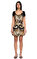 Just Cavalli Leopar Desenli Mini Elbise #1