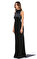 Gianfranco Ferre Uzun Siyah Gece Elbise #2