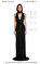 Ferre Uzun Siyah Gece Elbise #5