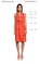 Gianfranco Ferre Fular Yakalı Kolsuz Nar Çiçeği Elbise #6