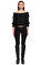 Versace Kayık Yaka Siyah Gömlek #2
