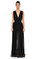 Alberta Ferretti  Siyah Gece Elbisesi #1