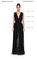 Alberta Ferretti  Siyah Gece Elbisesi #5