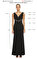 JS Collections Siyah Gece Elbisesi #5