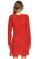Neta Kırmızı Elbise #4