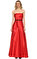 Marchesa Notte Kırmızı Gece Elbisesi #1