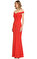 Alexander McQueen Kırmızı Gece Elbisesi #2