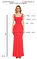 Alexander McQueen Kırmızı Gece Elbisesi #5