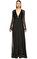 Versace Collection Siyah Gece Elbisesi #1