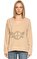 Ceylan İnsel Camel Sweatshirt #1