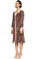 Jus De Pommes Leopar Desenli Renk Elbise #2