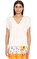 Lalipop Design Beyaz Bluz #1