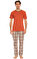 G-Lingerie Kiremit Rengi Pijama Takımı #1