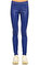 Roberto Cavalli Mavi Deri Pantolon #1