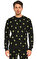 John Frank Siyah Sweatshirt #1