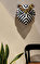 Lladro Baykuş Maskesi Duvar Heykeli Siyah- Altın #2