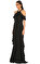Zac Zac Posen Siyah Gece Elbisesi #2