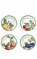 French Garden Modern Fruits Düz Tabak 27cm #1