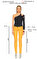 Karl Lagerfeld Sarı Deri Pantolon #7