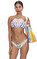 Mara Hoffman Çok Renkli Bikini Üstü #1