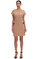 DKNY Pudra Rengi Elbise #1