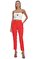 Karl Lagerfeld Kırmızı Pantolon #4