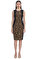 DKNY Leopar Desenli Elbise #1