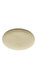 Mesh Cream Oval Servis Tabağı 30 cm #1