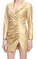 Lavish Alice Altın Rengi Elbise #4
