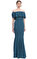 Zac Zac Posen Petrol Yeşili Gece Elbisesi #2