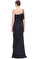 Reem Acra Lacivert Elbise #3