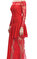 Alexander McQueen Kırmızı Gece Elbisesi #4