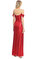 Marchesa Notte Kırmızı Gece Elbisesi #3