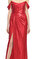 Marchesa Notte Kırmızı Gece Elbisesi #4