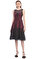 BCBG Max Azria Bordo Elbise #1