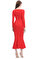 Solace London Kırmızı Elbise #3