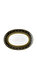 Virtus Gala Siyah Oval Servis Tabağı 38 cm #1