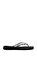 Square Logo Metallic Black Terlik #1