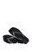 Square Logo Metallic Black Terlik #4