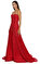 Reem Acra Kırmızı Gece Elbisesi #2