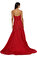 Reem Acra Kırmızı Gece Elbisesi #3