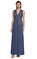 BCBG Max Azria Lacivert Gece Elbise #1