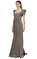 Zaz Zac Posen Gri Gece Elbisesi #2
