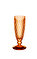 Boston Turuncu Kristal Şampanya Kadehi #1