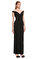 Solace London Siyah Uzun Elbise  #2