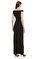 Solace London Siyah Uzun Elbise  #3
