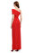 Solace London Kırmızı Uzun Elbise  #3